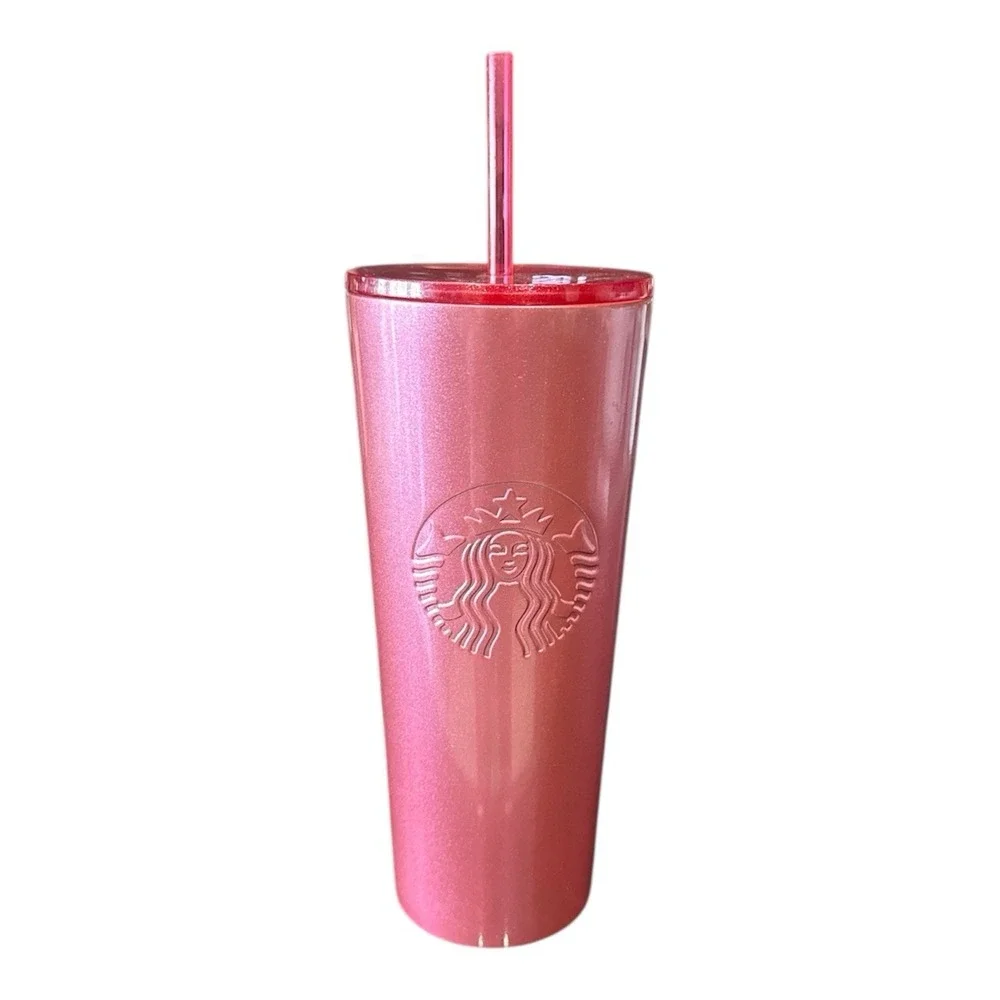 Disney's Hollywood Studios Stainless Steel Starbucks Tumbler with‎ Straw 2023